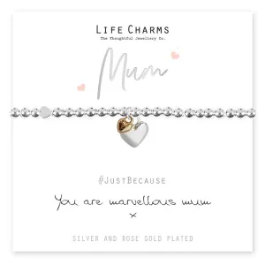 Life Charms - Marvellous Mum Bracelet