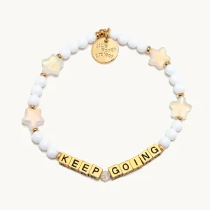 Little Word Project Keep Going Gold Bracelet S/M