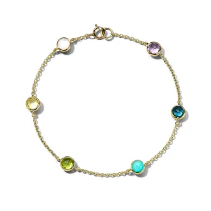 Lollipop Confetti Bracelet in 18K Yellow Gold