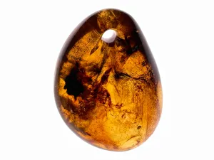 Mexican AMBER Crystal Pendant - Pendant Necklace, Handmade Jewelry, Healing Crystals and Stones, 48483