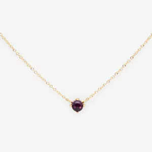 N5804AM | Amethyst Wisp Necklace