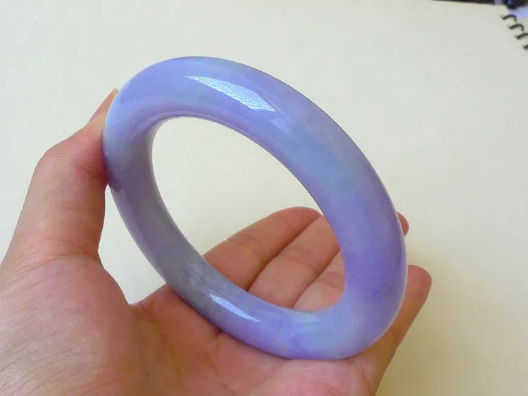 Natural Jade Bangle Jadeite Bangle Internal Diameter 56.5mm BER250