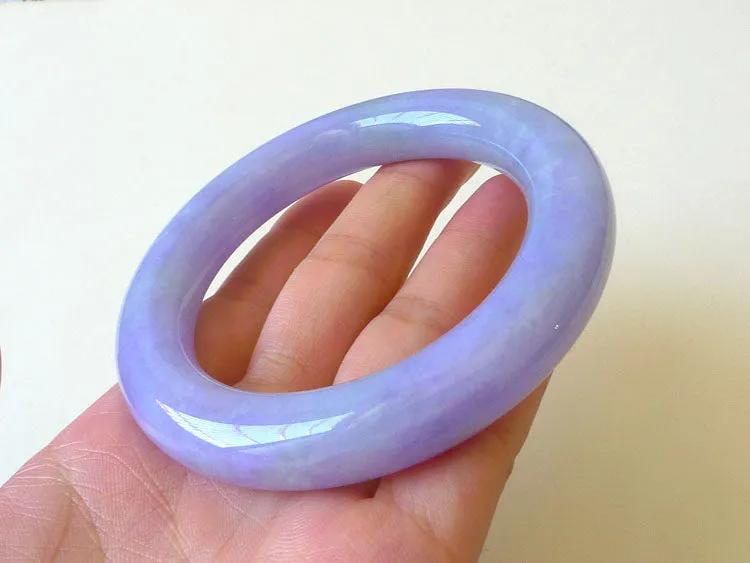 Natural Jade Bangle Jadeite Bangle Internal Diameter 56.5mm BER250