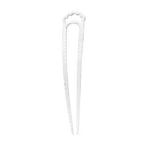 Open Fado Hair Pin in Silver - Large