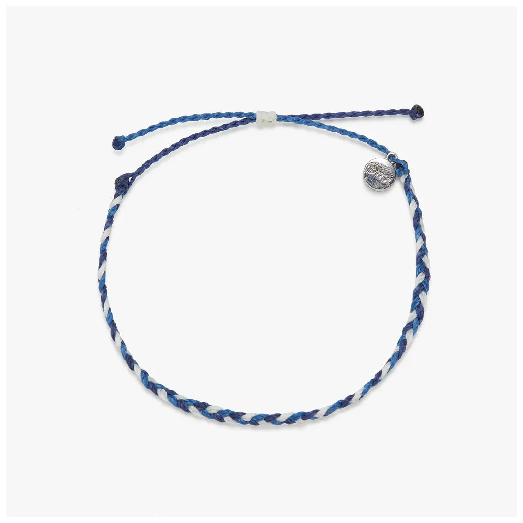 Pura Vida World Surf League Mini Braided Bracelet - Surf