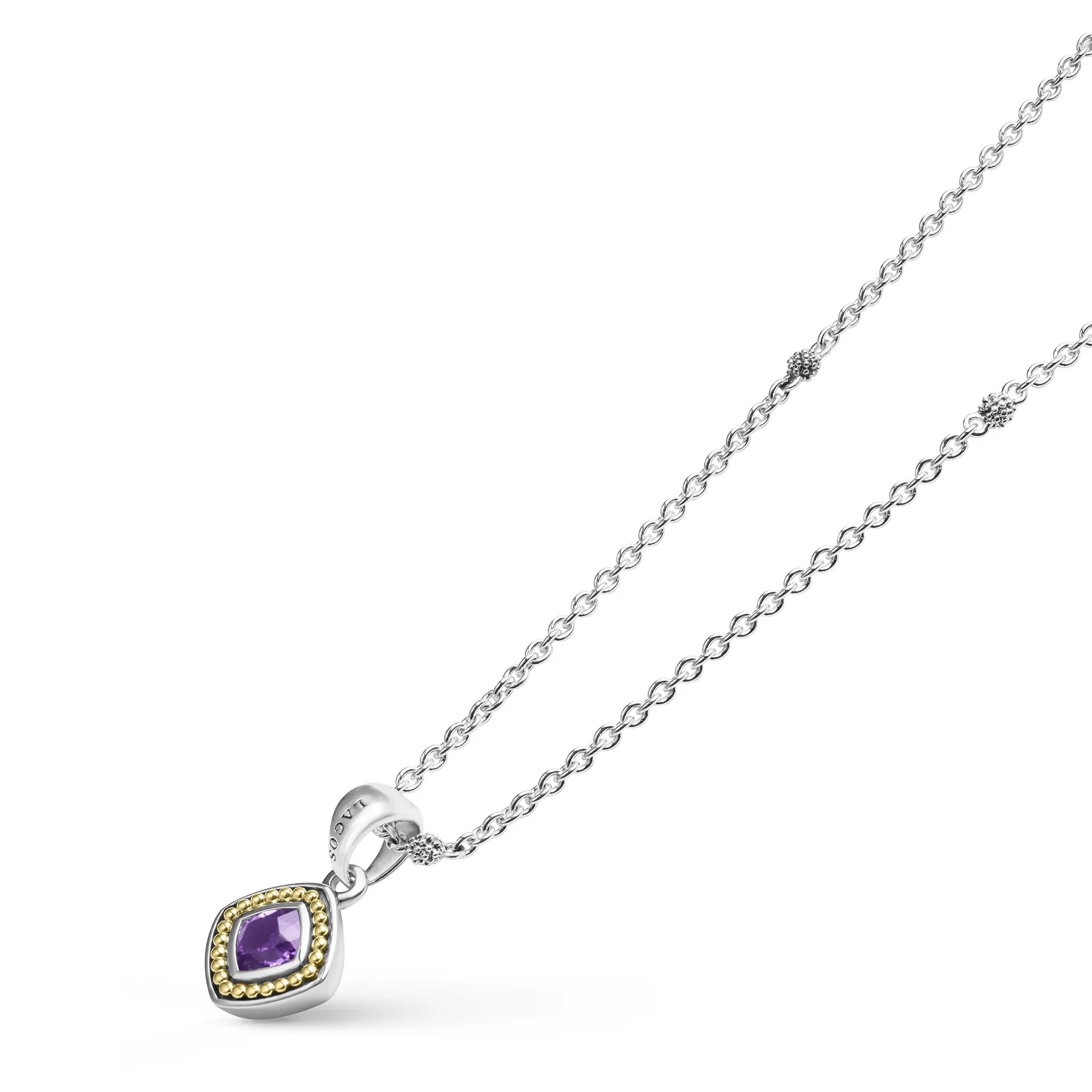 Rittenhouse Amethyst Pendant Necklace