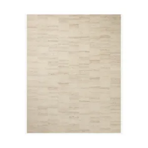 Rocky Rug in Natural/Fog