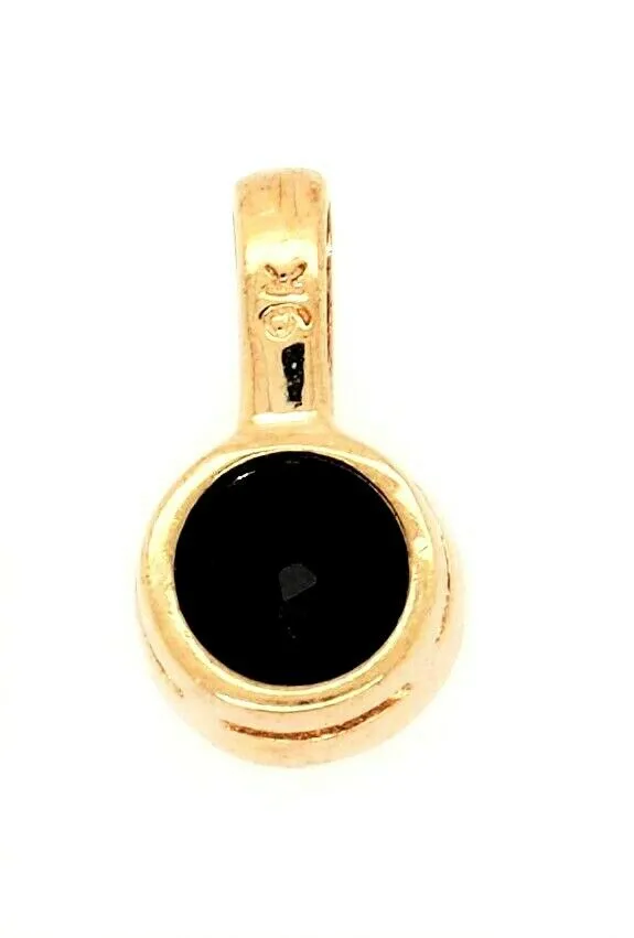 Sapphire Pendant 9ct Yellow Gold Gemstone Necklace Fine Jewellery