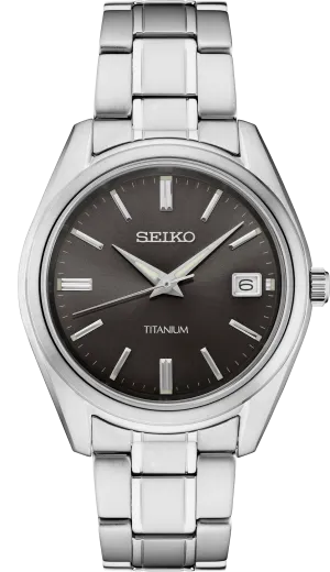 Seiko Essentials Titanium Men Watch SUR375