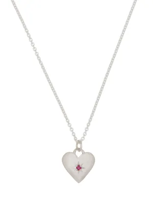 Sweetheart Necklace in Sterling Silver