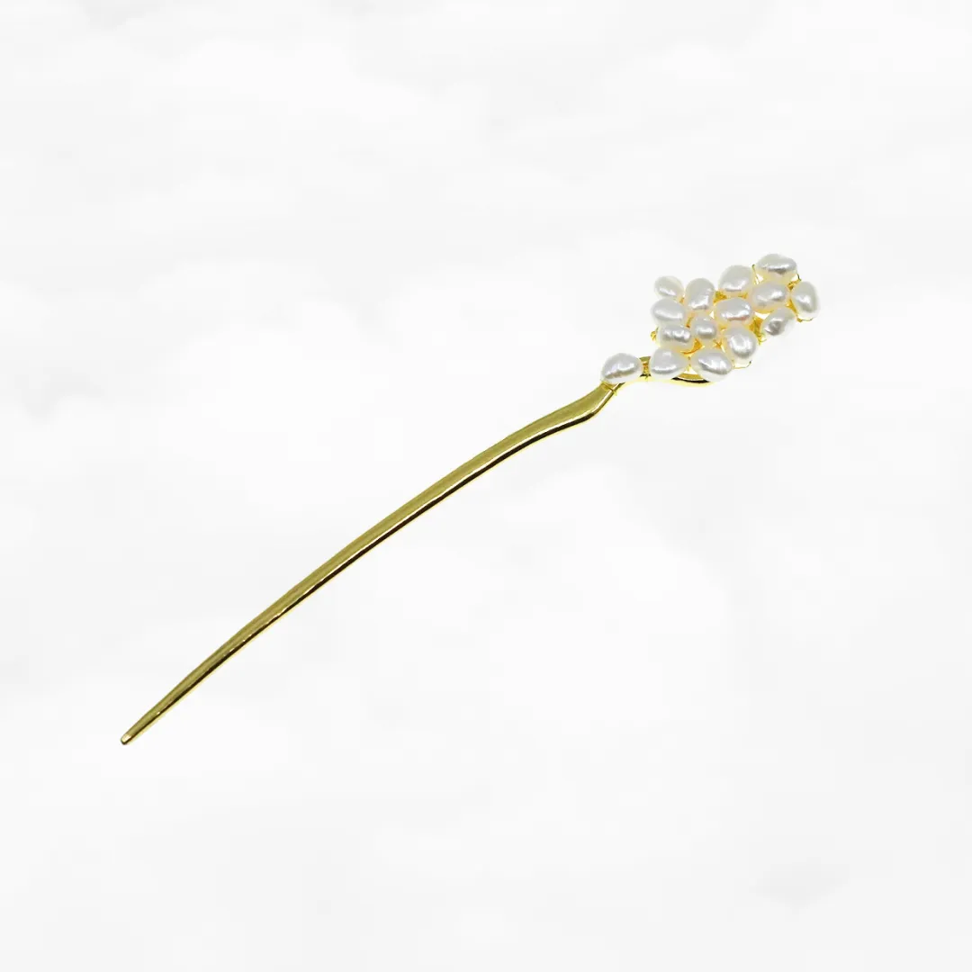 The Cloud Baroque Pearl Hairpin