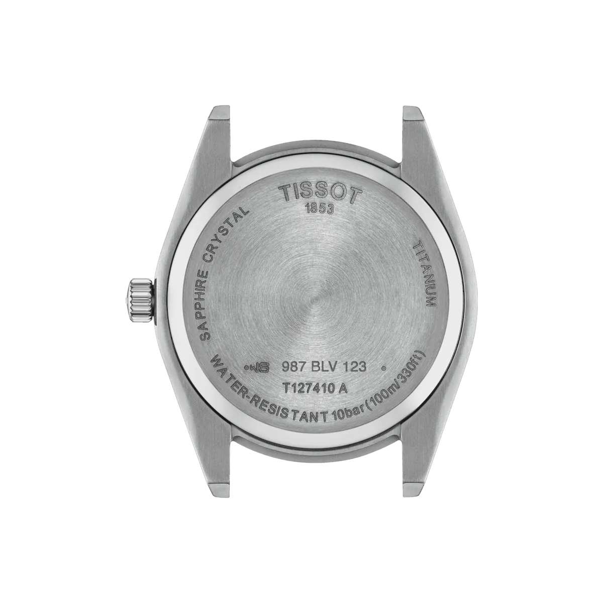 TISSOT - Gentleman Titanium Quartz | T127.410.44.041.00