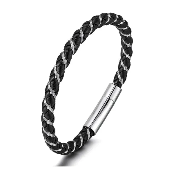 Titanium Steel Bracelet (Circumference 21.5cm) 鈦鋼手鍊 (鍊長 21.5cm) KJBR16148