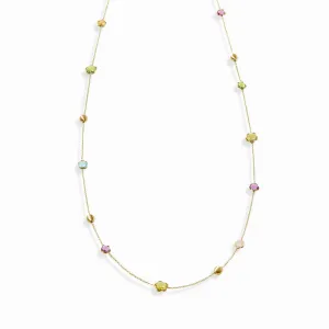 Venezia Multi Color Flower Necklace