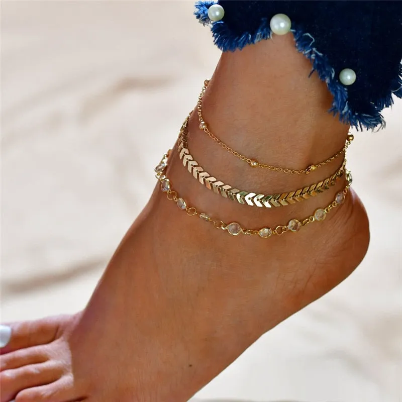 Vintage Beach Foot Anklet