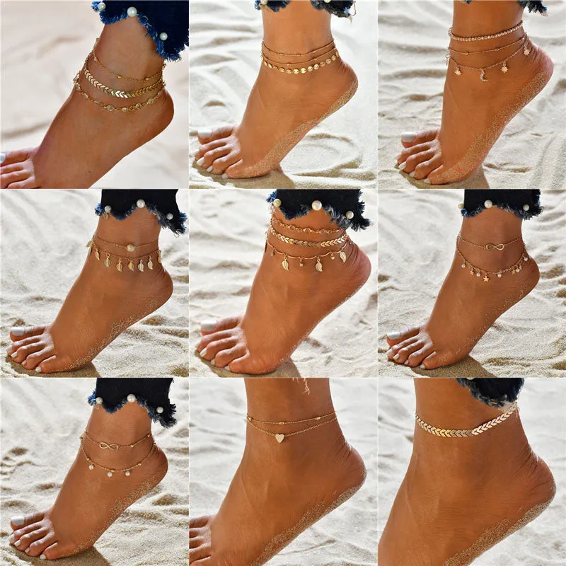 Vintage Beach Foot Anklet