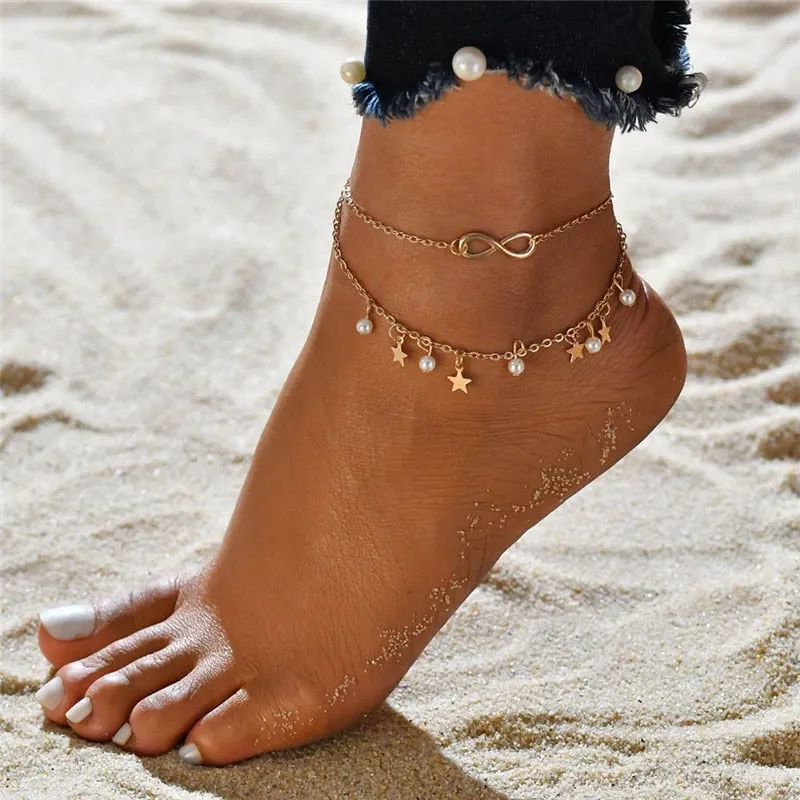 Vintage Beach Foot Anklet