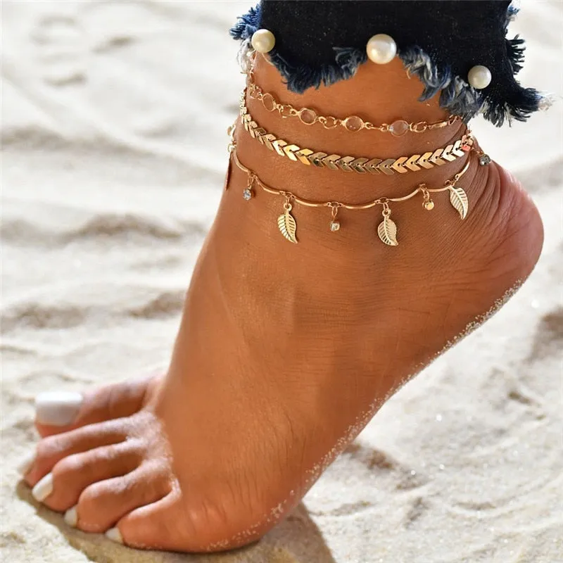 Vintage Beach Foot Anklet