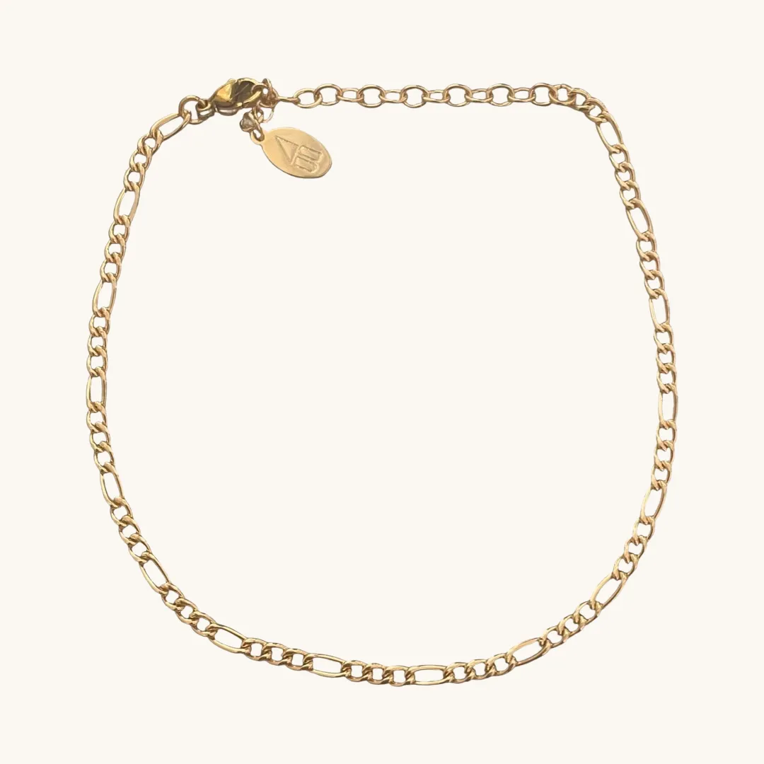 Waterproof Gold Tasha Anklet