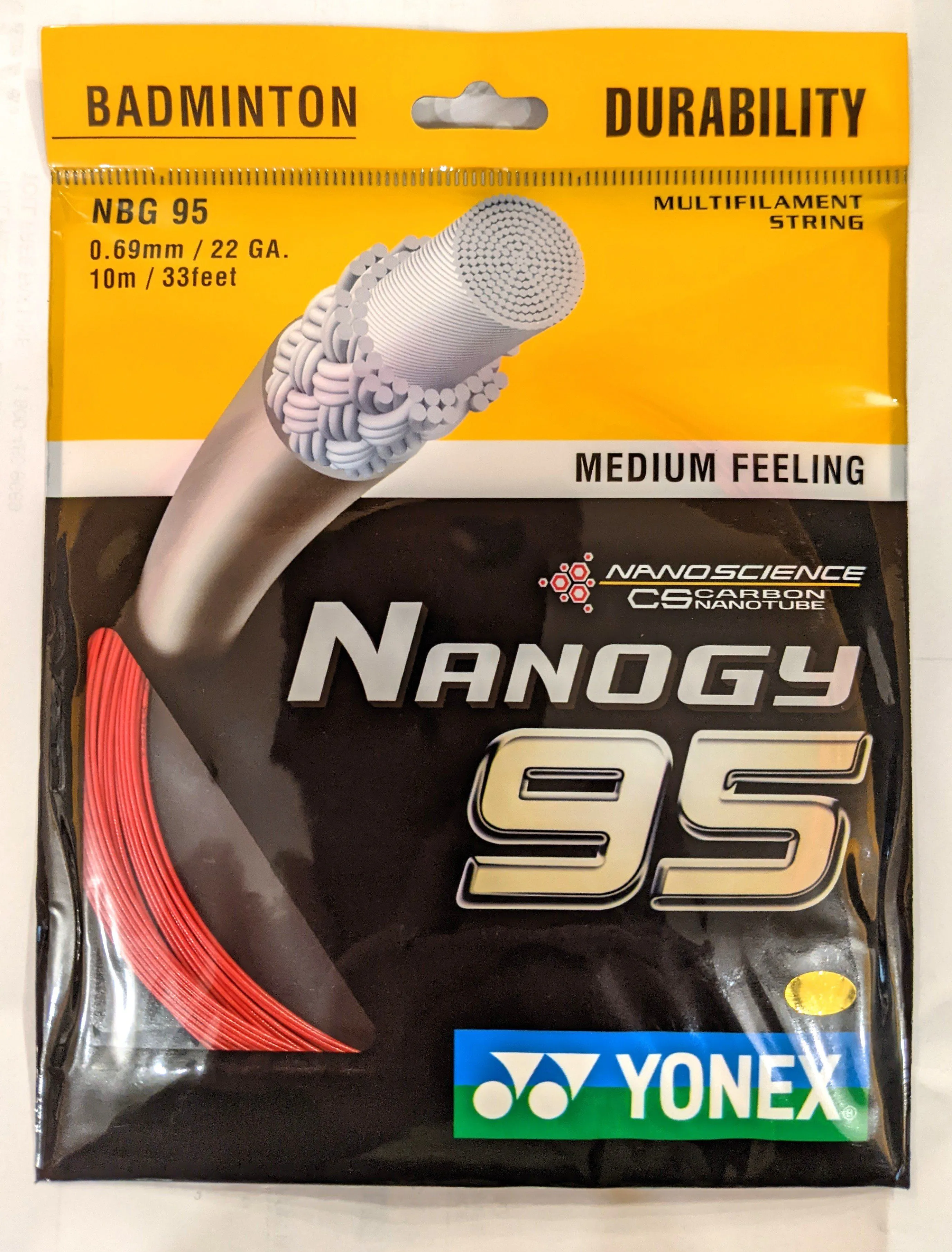 Yonex Nanogy 95 Badminton String 10m Set